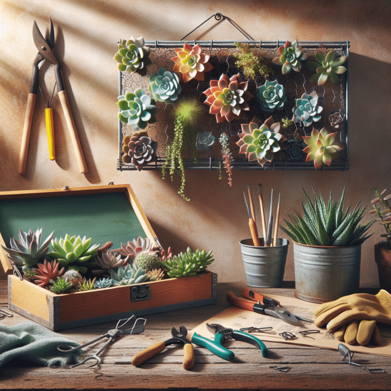 Easy Succulent Wall Hangings You Can Make at Home