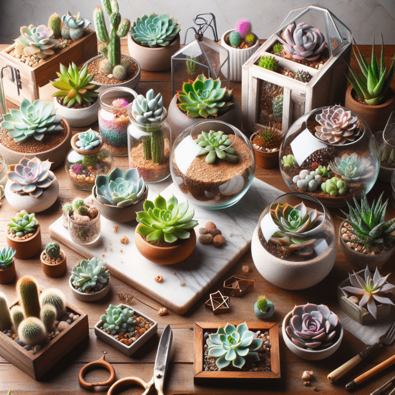 Unique Succulent Arrangement Ideas