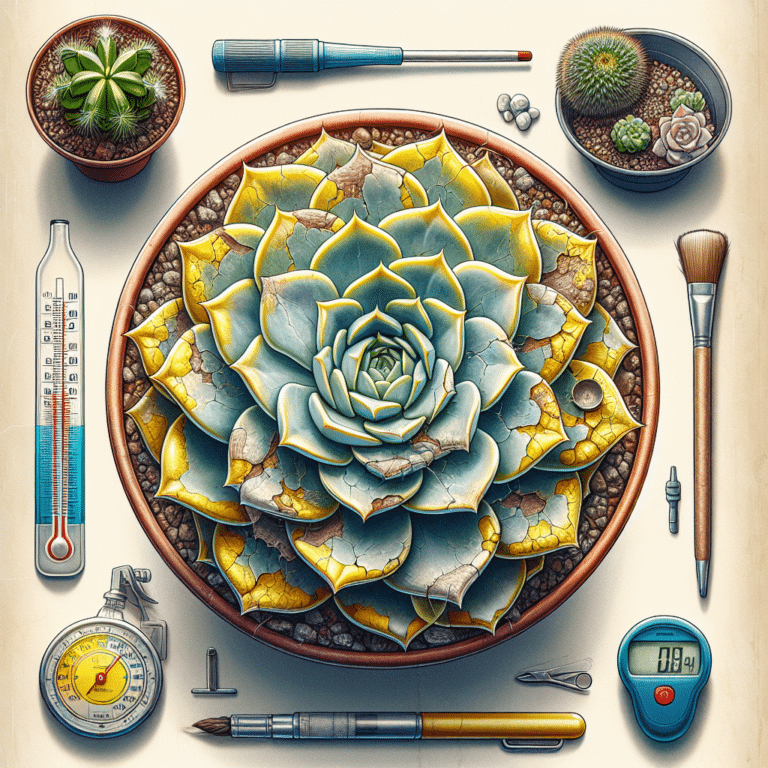 Decoding the Yellowing of Succulents: Causes and Remedies