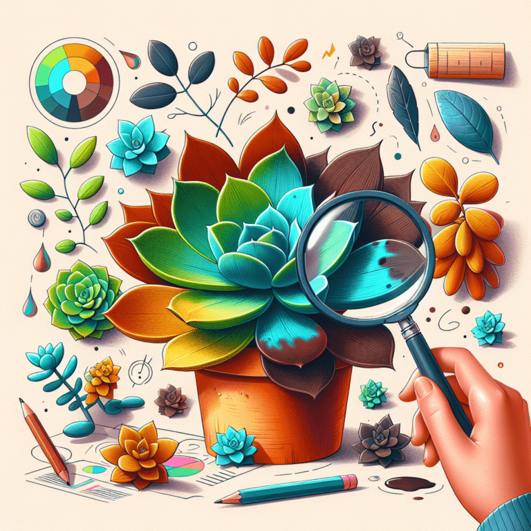 Why are the Leaves of My Succulents Turning Brown: A Problem-Solving Guide