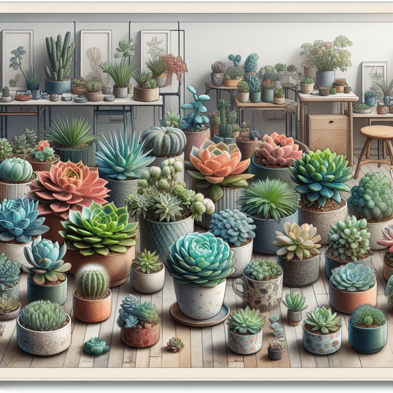 Succulent Varieties for Small Apartments
