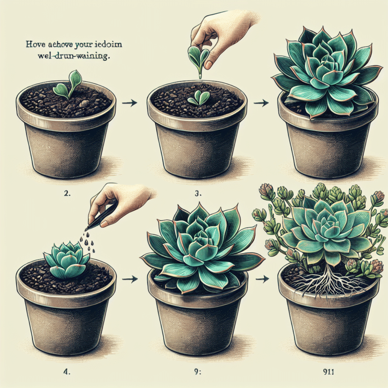 How to Propagate Succulents Indoors