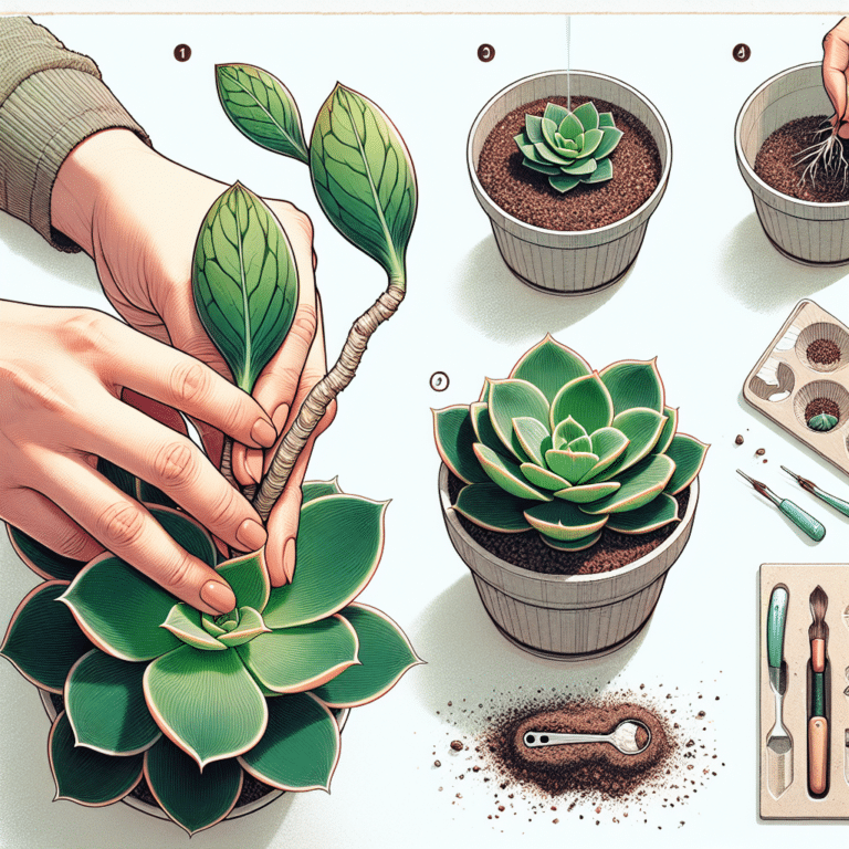 How to Propagate Succulents Indoors