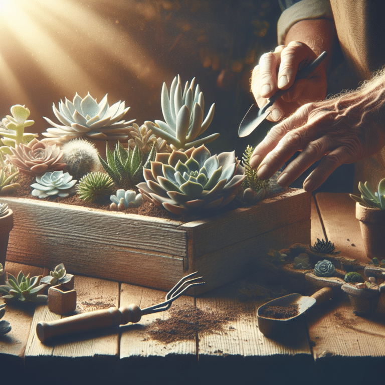 How to Make a Rustic Succulent Planter