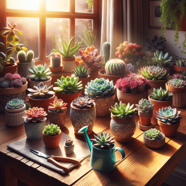 How to Care for Indoor Succulent Collections