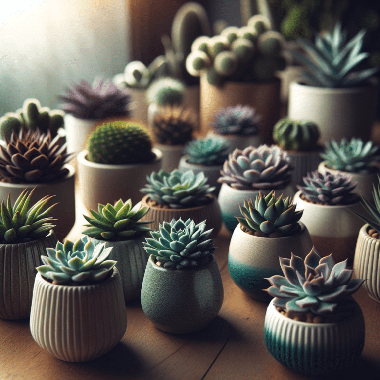 Mini Succulents for Indoor Gardening