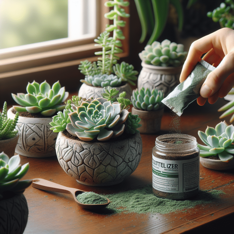 How to Fertilize Succulents Indoors