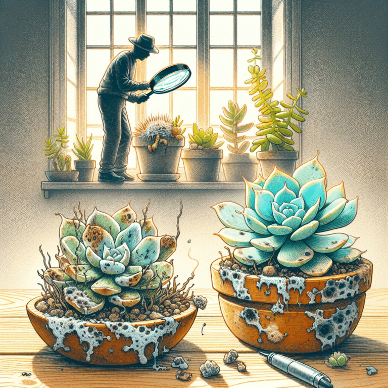 Mold Problems in Indoor Succulents and How to Resolve Them
