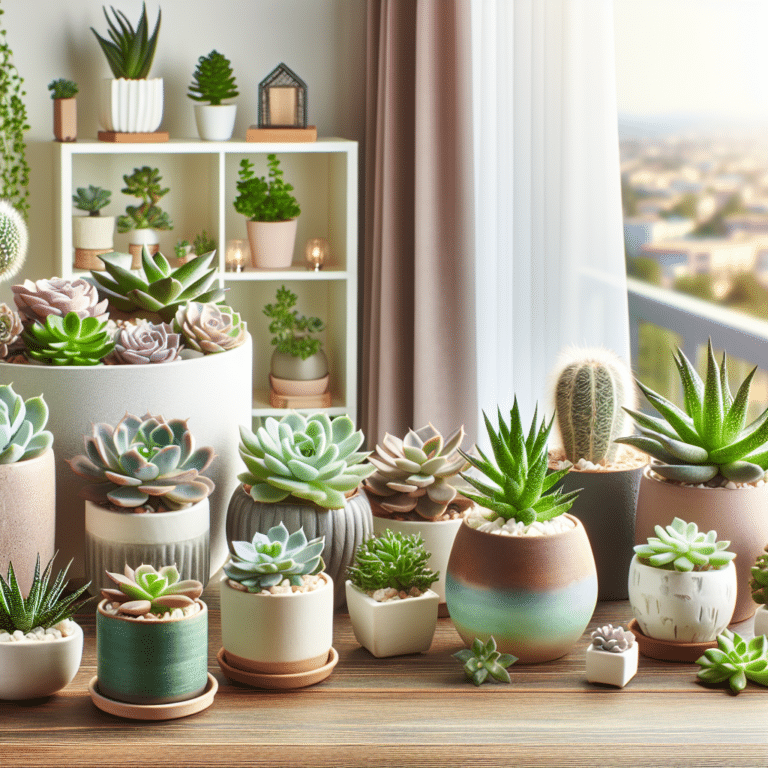 Succulent Varieties for Small Apartments