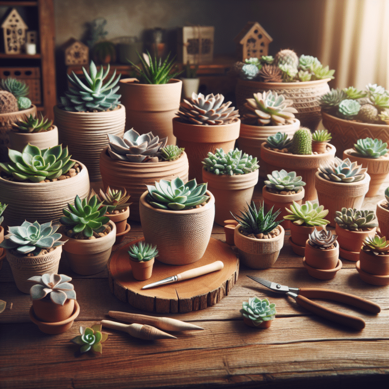 Beautiful Gift-Giving with DIY Succulent Projects