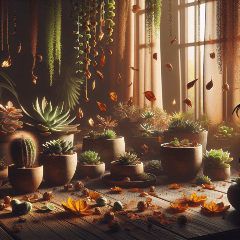 The Falling Leaves Syndrome in Indoor Succulents
