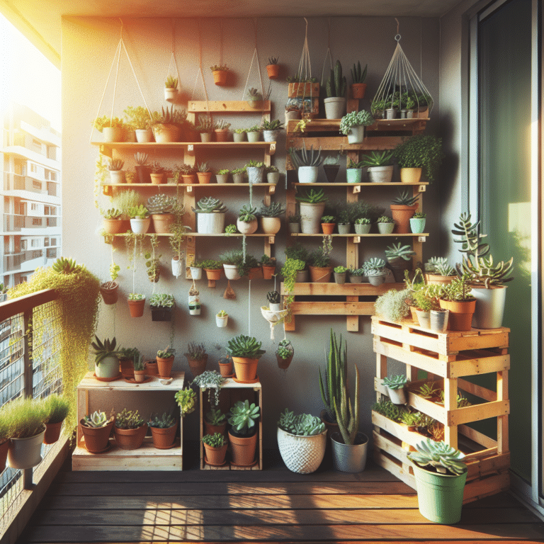 Apartment-Dwelling Greenery: A Guide to DIY Balcony Succulent Gardens