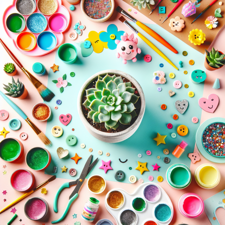 Fun and Easy Succulent Craft Projects for Kids
