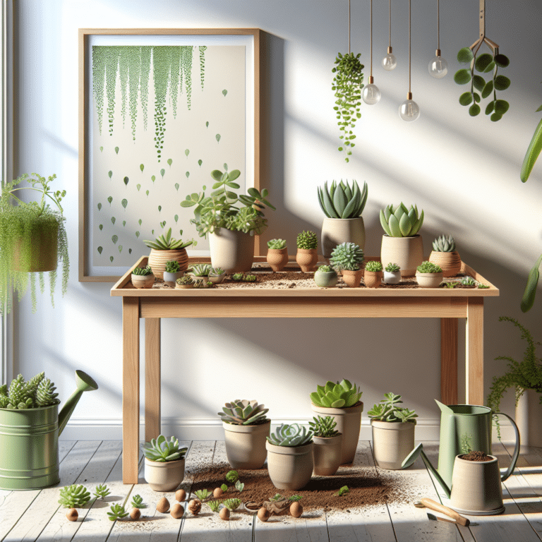  "Green Thumbs Unite: How to Propagate Succulents Indoors