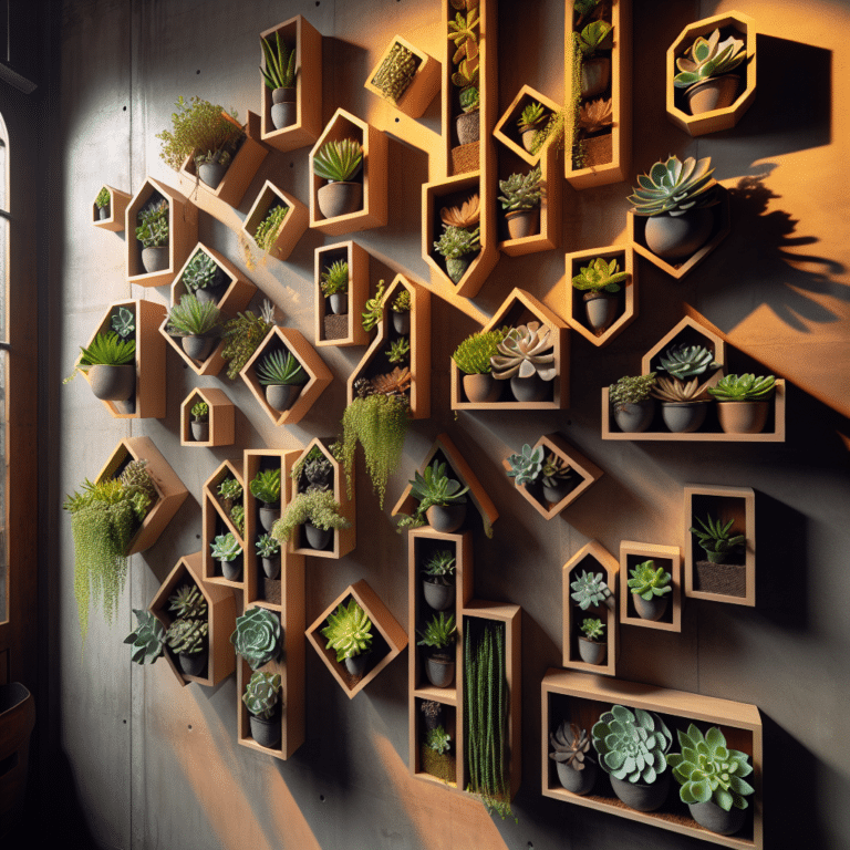 Vertical Living: DIY Succulent Wall Garden Ideas