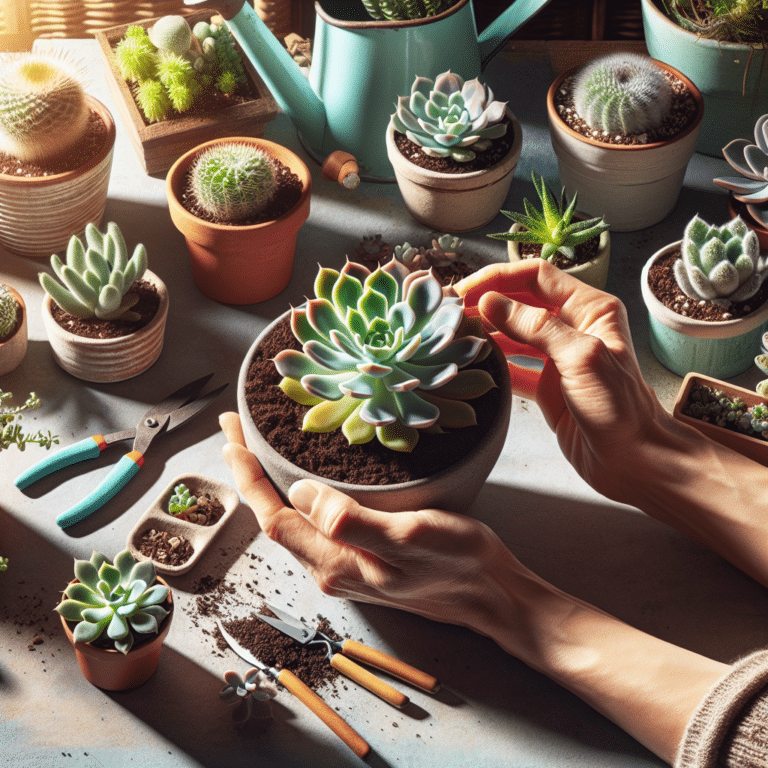 Preventing and Correcting Succulent Stretching at Home