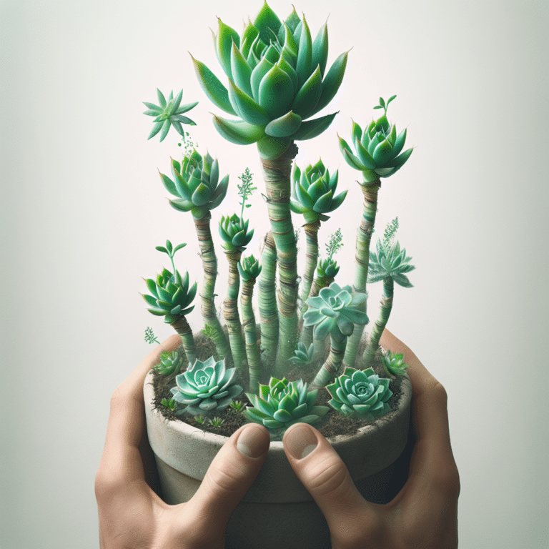 Breathing New Life into a Leggy Succulent
