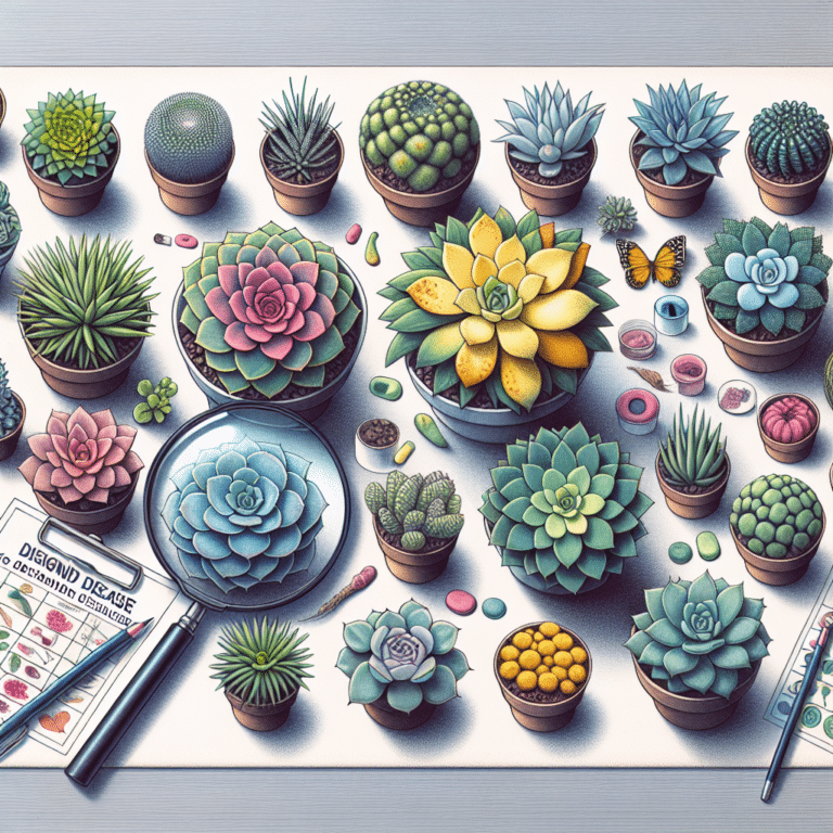 Disease Diagnoses for Indoor Succulents