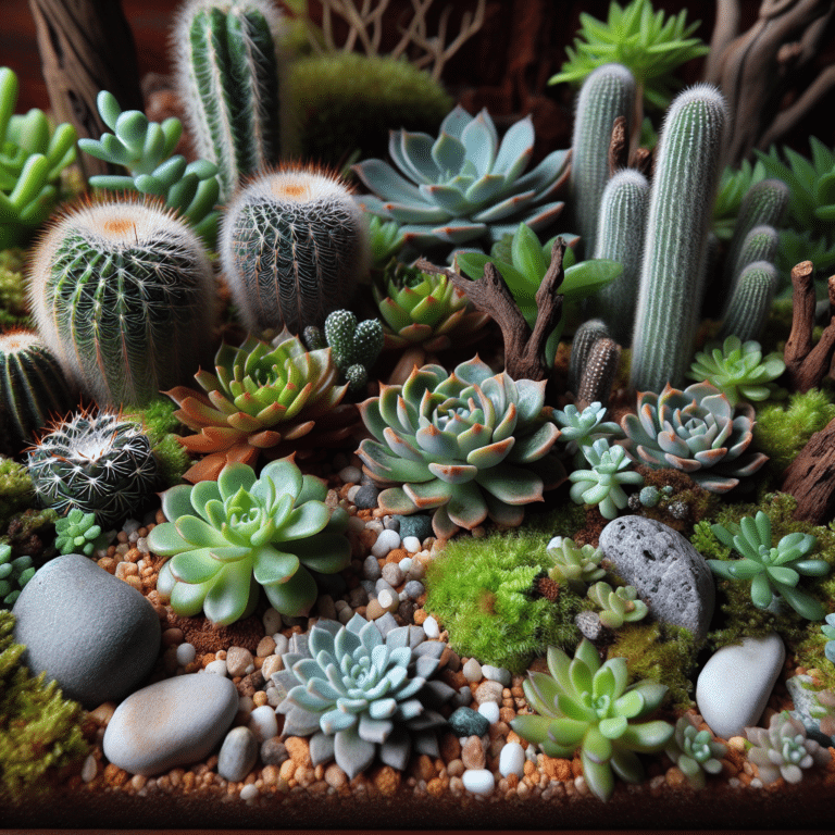 Crafting a Miniature Succulent Garden