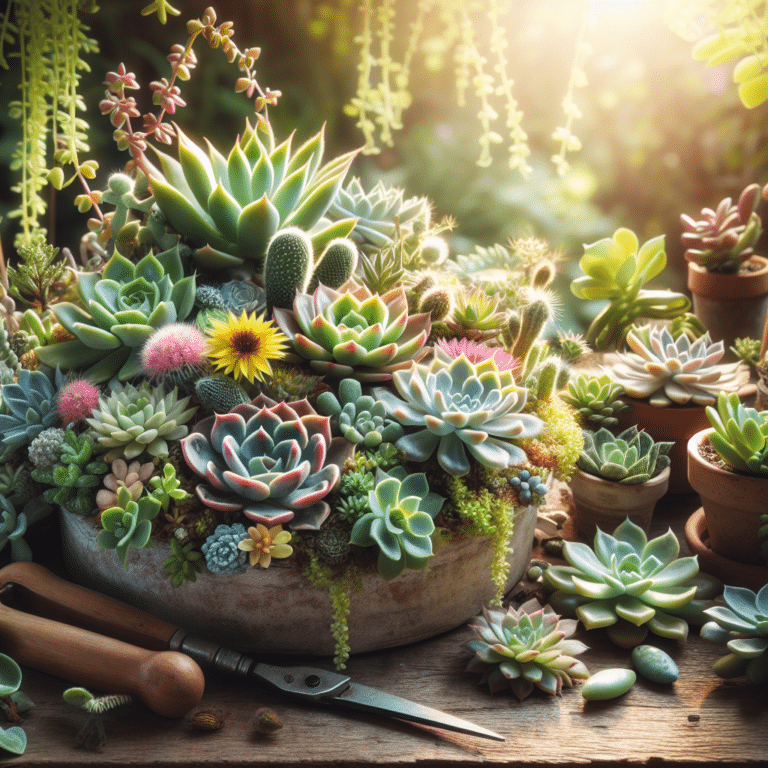 Homemade Succulent Garden: How To Guide