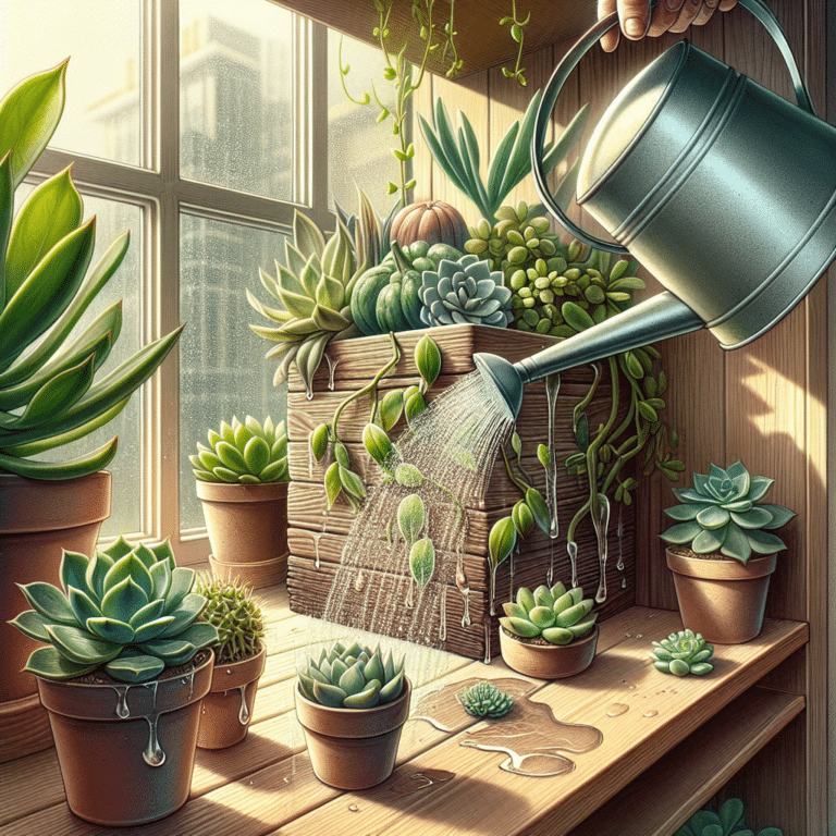 Indoor Succulent Watering Mistakes to Avoid