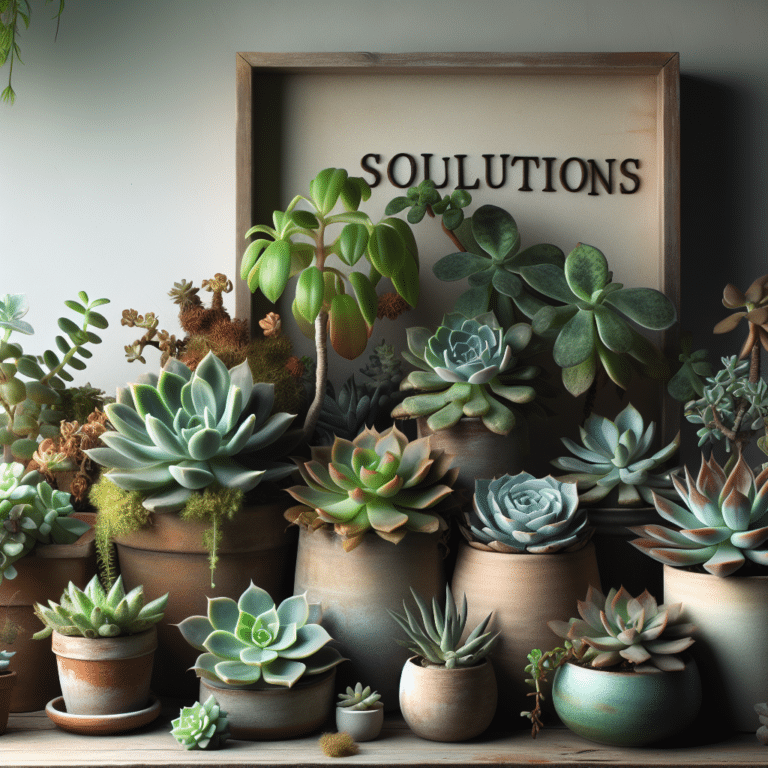 Indoor Succulent Growth Problems and Solutions