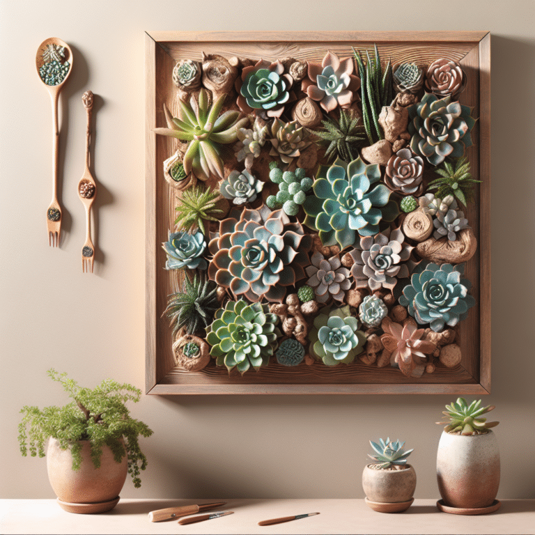 Creating Stunning Succulent Wall Art