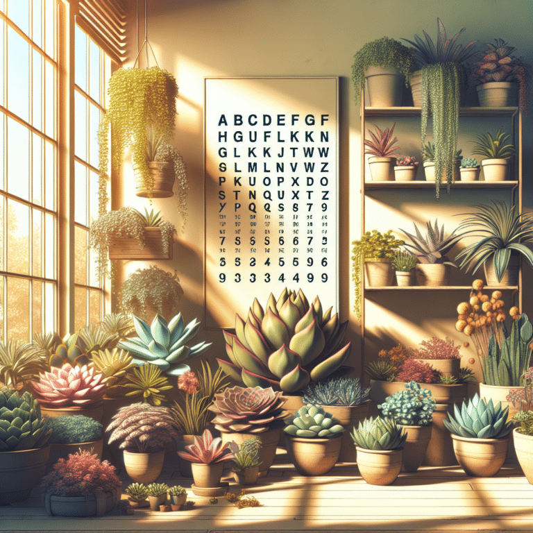 "Succulents for Saving Water: Indoor Varieties that Need Little Care