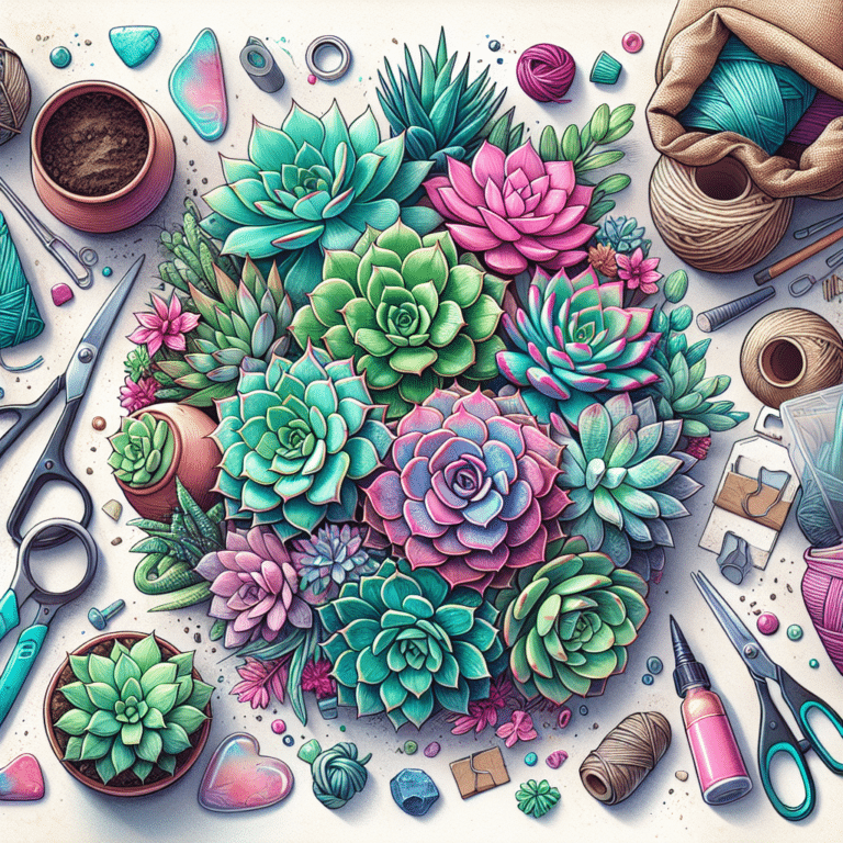 DIY Fun: Creating Gorgeous Succulent Crafts