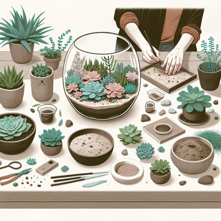 Succulent Terrarium: A DIY Guide for Beginners