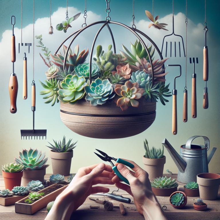 Design Your Own Hanging Succulent Garden