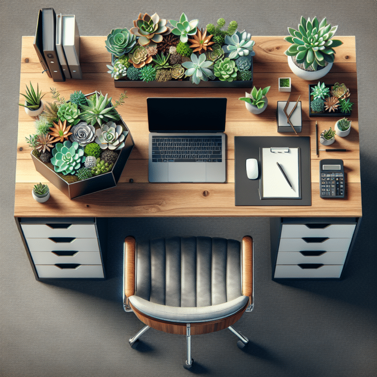 Workplace Greenery: Making a Succulent Arrangement for Your Desk