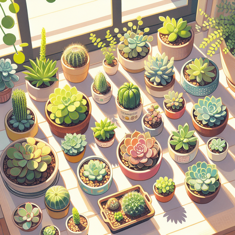  "Best Succulents for Small Apartments: A Compact Guide