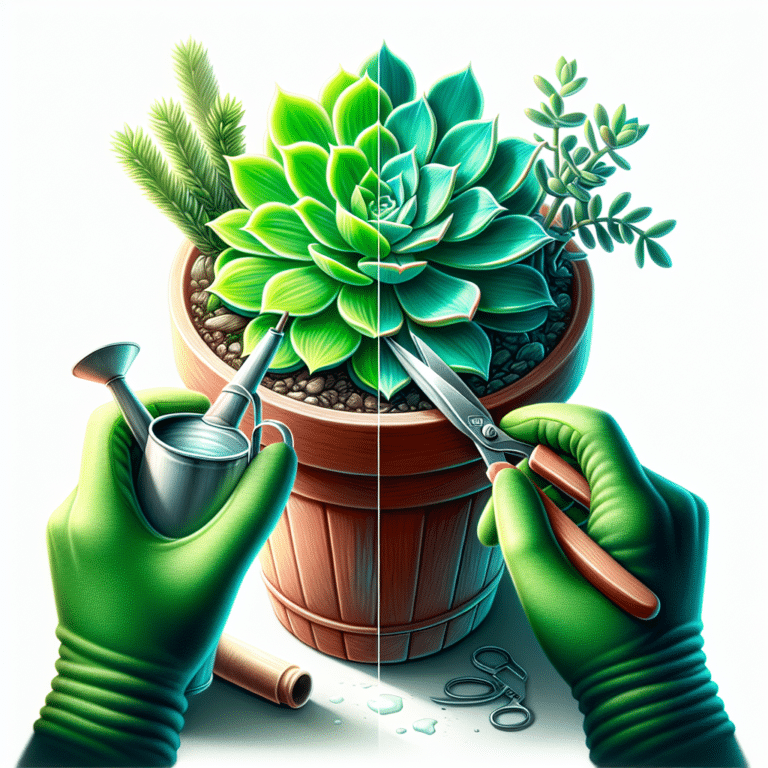 How to Revive a Drooping Succulent