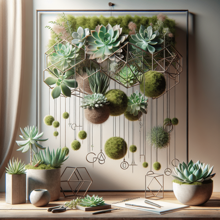 Designing Your Own Hanging Succulent Garden